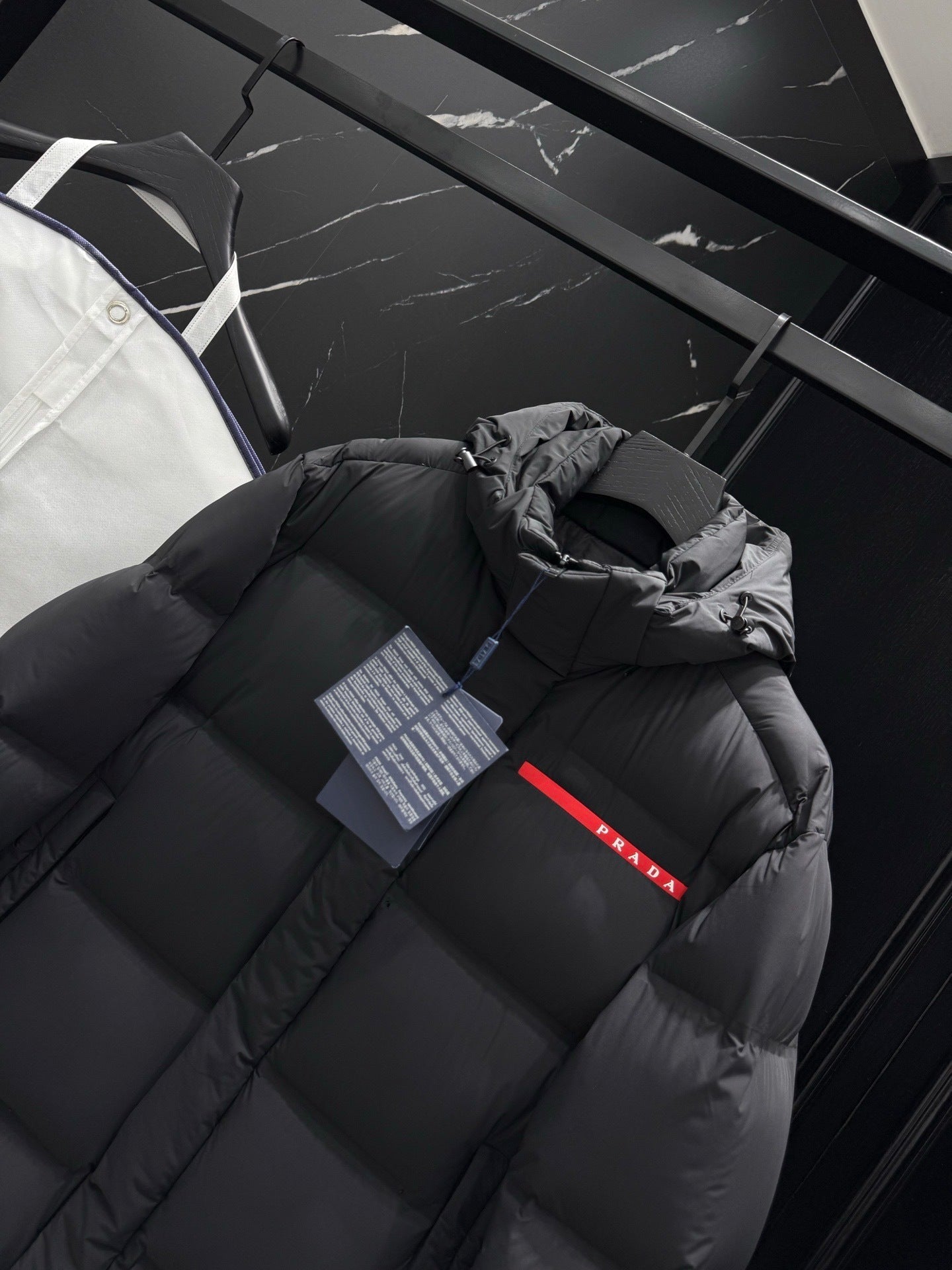 Prada Re-Nylon Down Jacket "Black"
