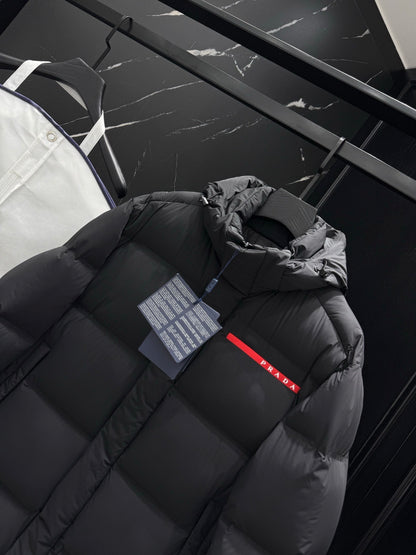 Prada Re-Nylon Down Jacket "Black"