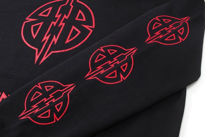 Balenciaga Hoodie "Black-Red"