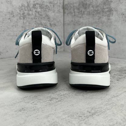 Chanel 22P Low "White-Grey-Blue"