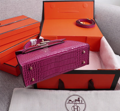 Hermès Aligator Leather Mini Kelly 20