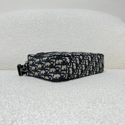 Dior Oblique Jacquard Safari Bag with Strap