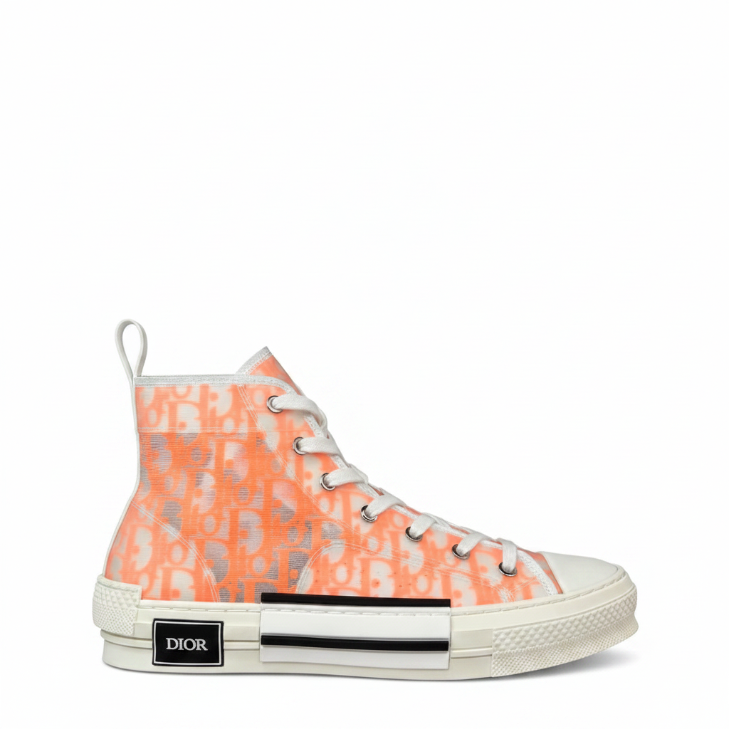Dior B23 High-Top "White-Orange"