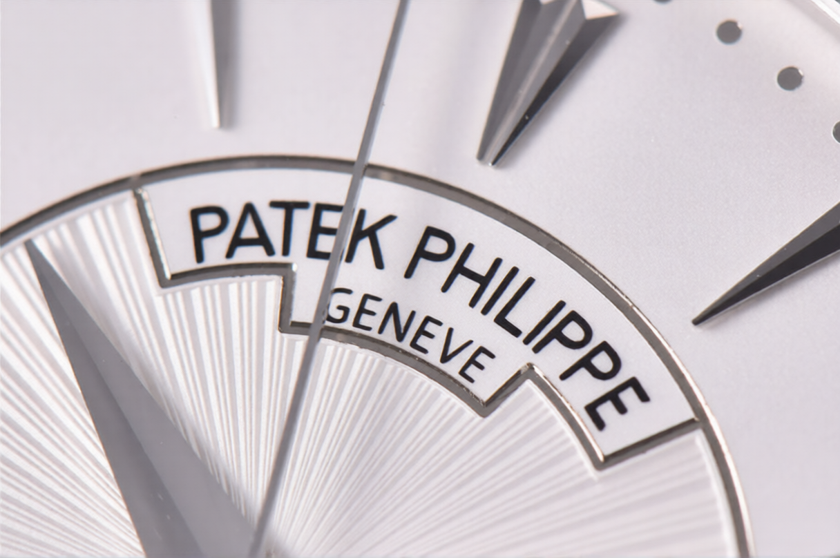 Patek Philippe Calatrava 38mm Black Leather White Dial