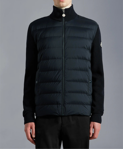 Moncler Hybrid Down Top "Black"