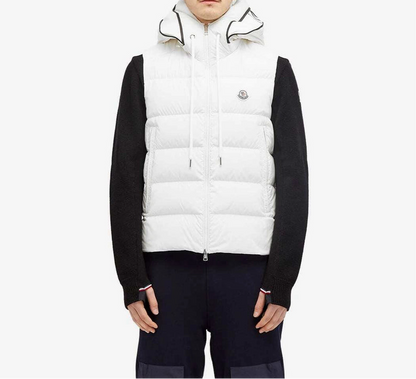 Moncler Cardamine Down Vest "White"