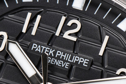 Patek Philippe Aquanaut 38.8mm Black Dial