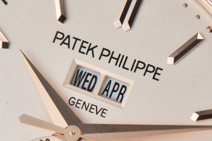Patek Philippe Grand Complications Moonphase 38.5mm Brown Leather White Dial