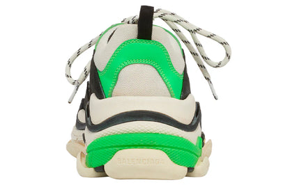 Balenciaga Triple S "White-Fluo Green"
