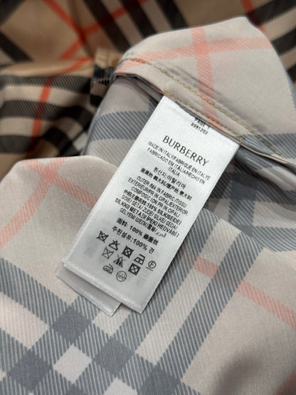 Burberry Check Cotton Shorts "Sand"
