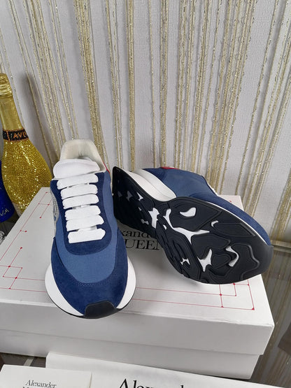 Alexander McQueen Sprint Runner "Blue-Silver"