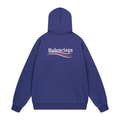 Balenciaga Political Campaign Hoodie "Blue"