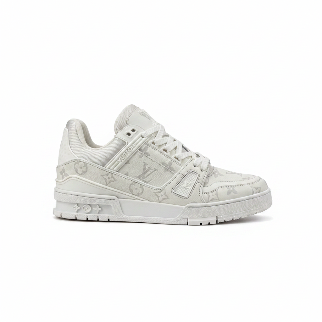 Louis Vuitton LV Trainers "White Monogram"