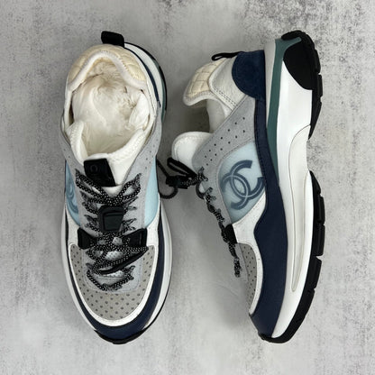 Chanel CC "Grey-White-Blue"