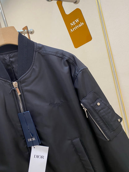 Dior Saddle Pocket Bomber Jacket "Black"