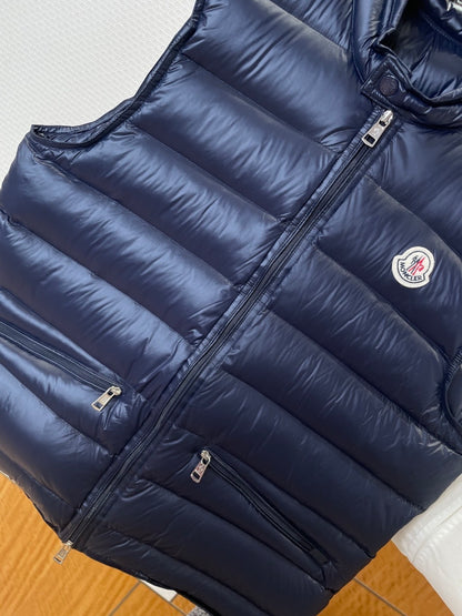 Moncler Gui Down Vest "Night Blue"