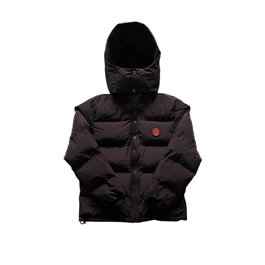 Trapstar Irongate Down Jacket "Black-Red"