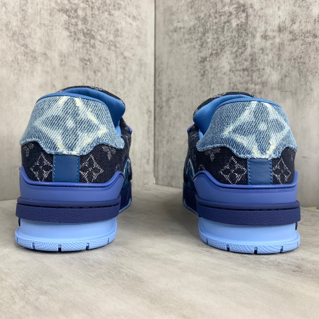 Louis Vuitton Trainers "Blue Denim"