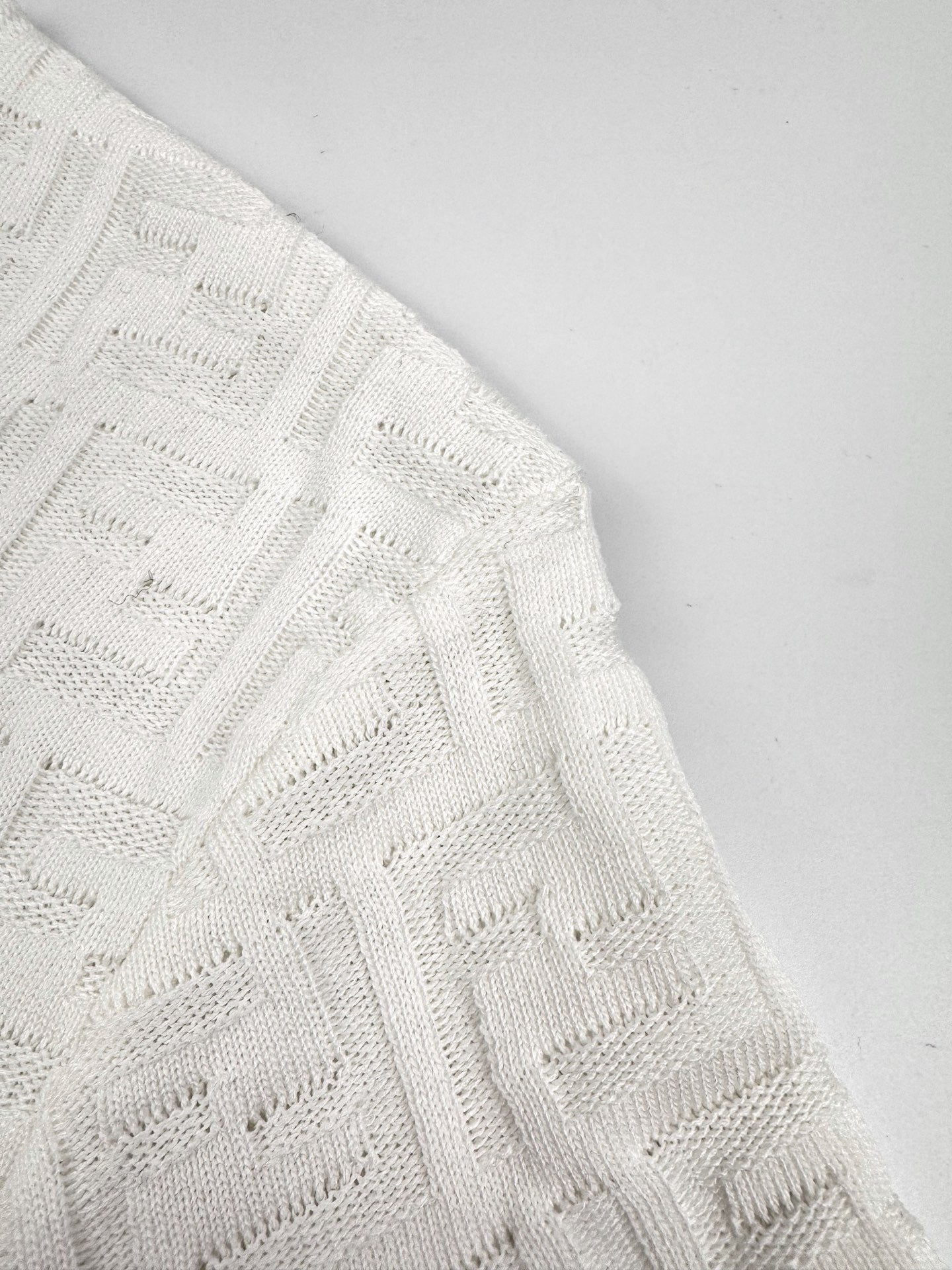 Fendi FF Monogram T-Shirt "White"