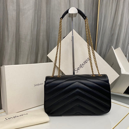 Saint Laurent Loulou Small Bag in Matelasse Lambskin
