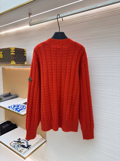 Moncler Wool & Cashmere Sweater "Red"