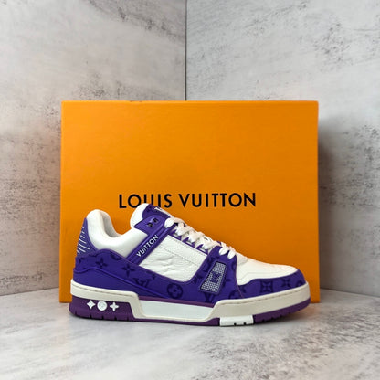 Louis Vuitton Trainers "Purple-White"