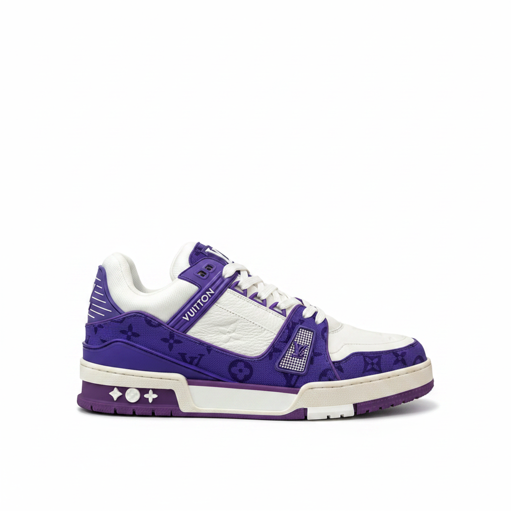 Louis Vuitton LV Trainers "Purple-White"