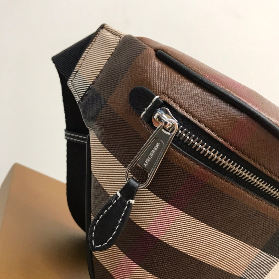 Burberry Checkered Bum Bag