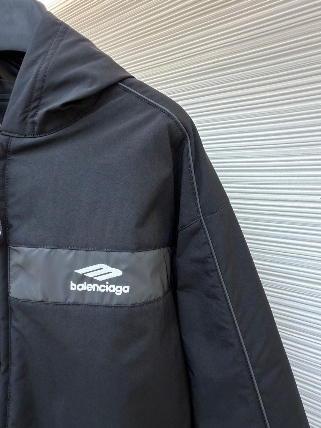 Balenciaga 3B Sports Icon Ski Tracksuit Parka "Black"