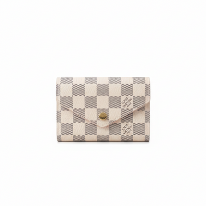 Louis Vuitton Victorine Wallet "Damier Azur Canvas"