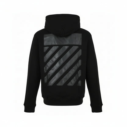 Off-White Diag Tab Hoodie "Black"