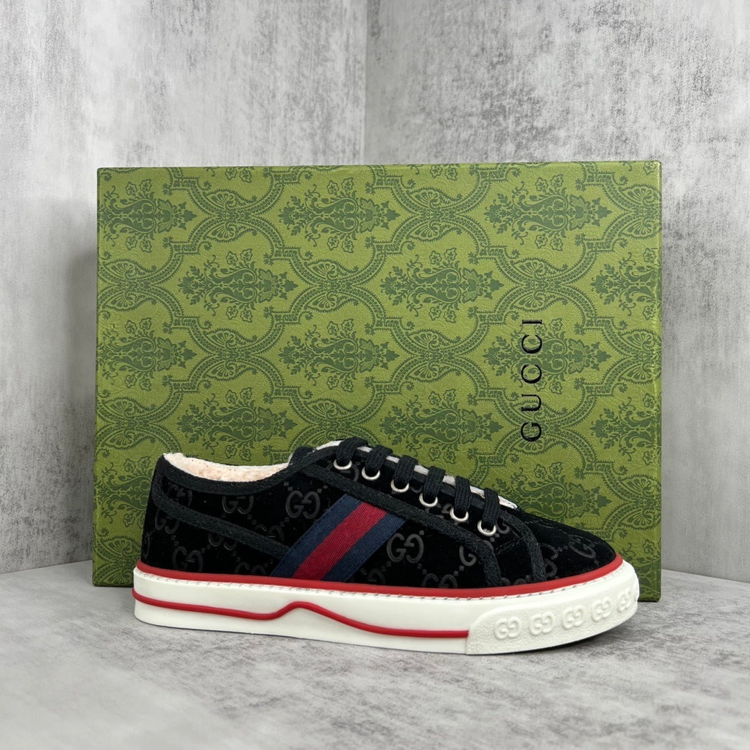 Gucci Tennis 1977 Low "Black Monogram"