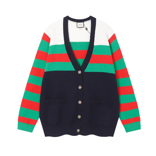 Gucci Cardigan "White-Black"
