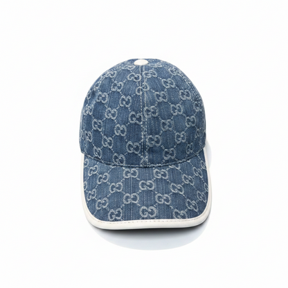Gucci Denim GG Baseball Cap