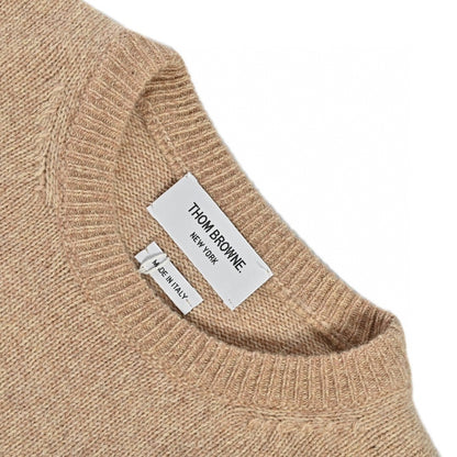 Thom Browne 4-Bar Sweater "Tan"