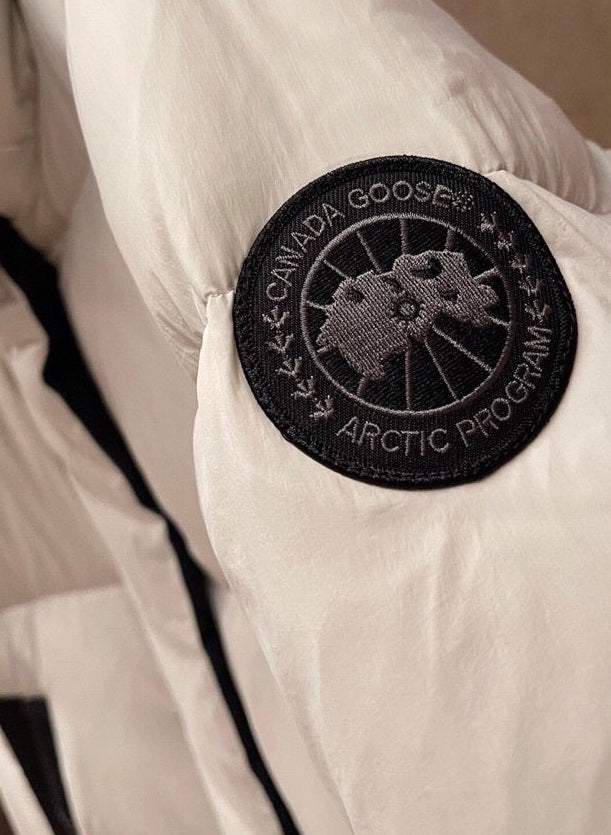 Canada Goose Junction Down Jacket "White-Black"