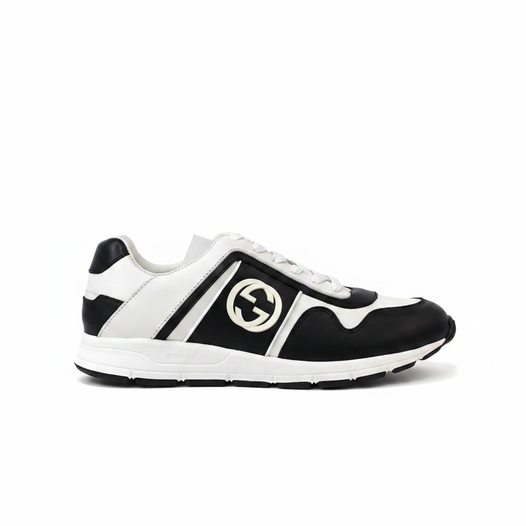 Gucci Interlocking GG "Black-White"