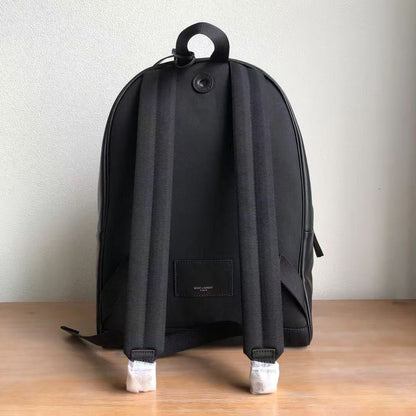Saint Laurent City Leather Backpack