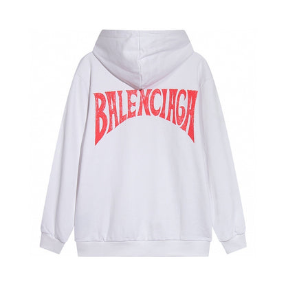 Balenciaga Hoodie "White-Red"