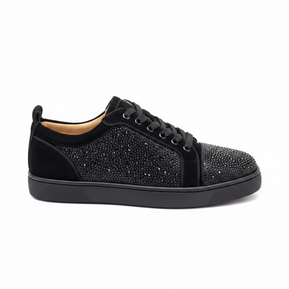 Christian Louboutin Louis Junior Strass "Black"