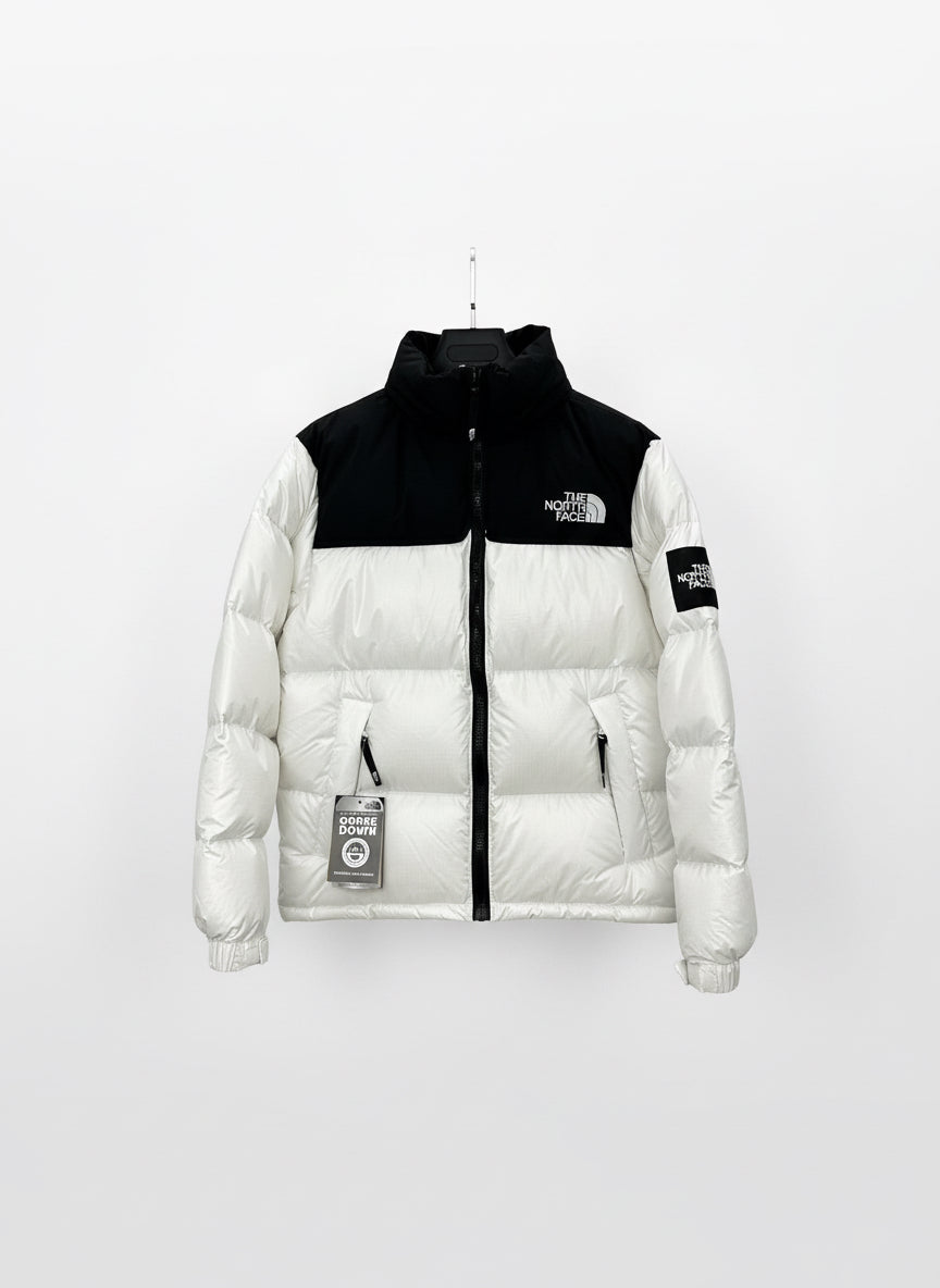 The North Face 700 Down Jacket "White-Black"