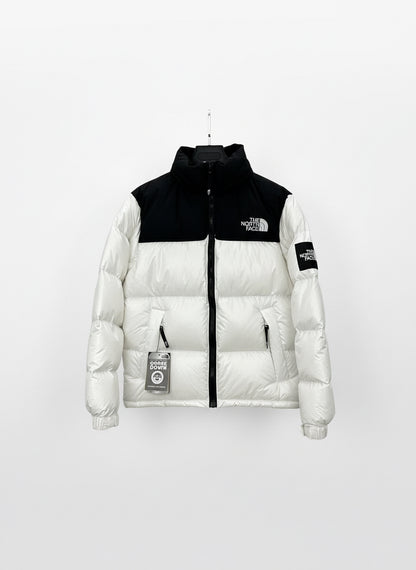 The North Face 700 Down Jacket "White-Black"