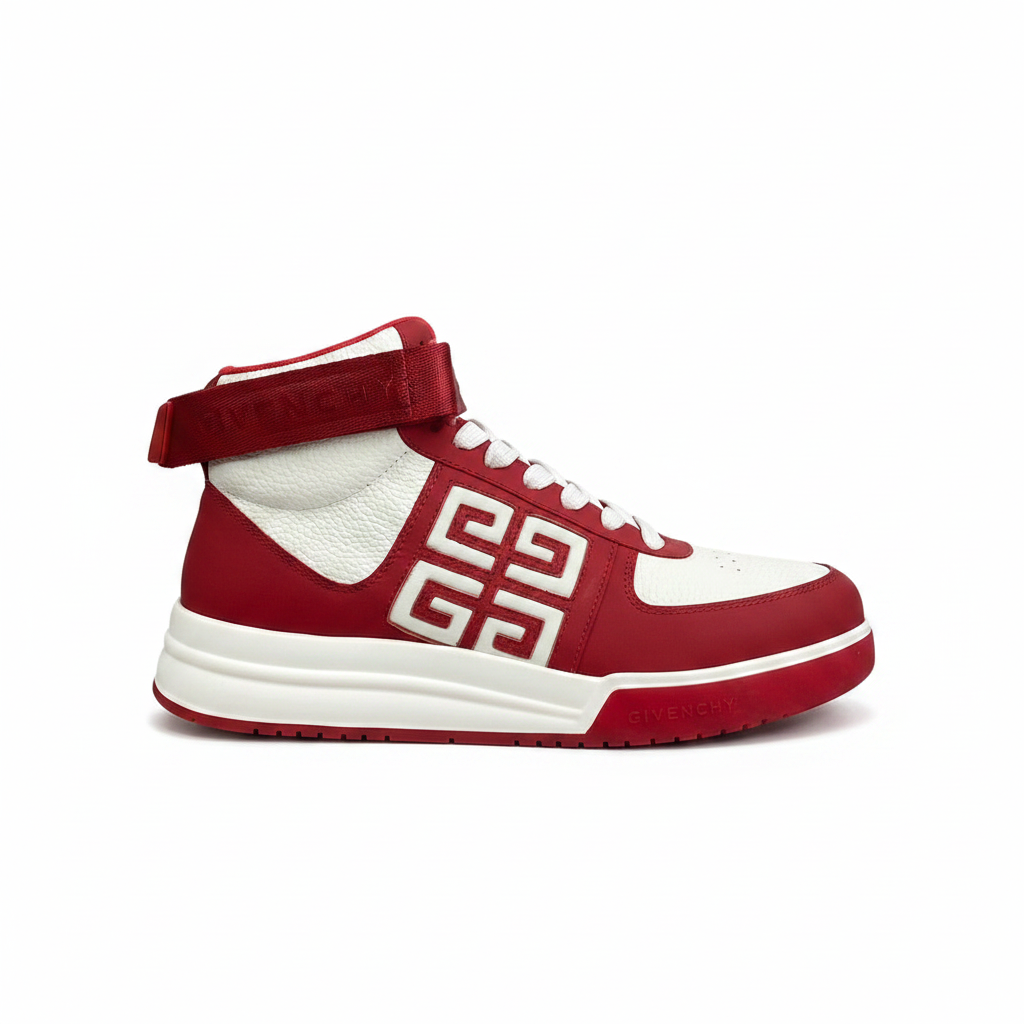 Givenchy G4 High-Top "White-Red"