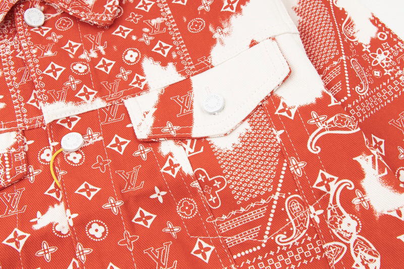 Louis Vuitton Bandana Denim Jacket