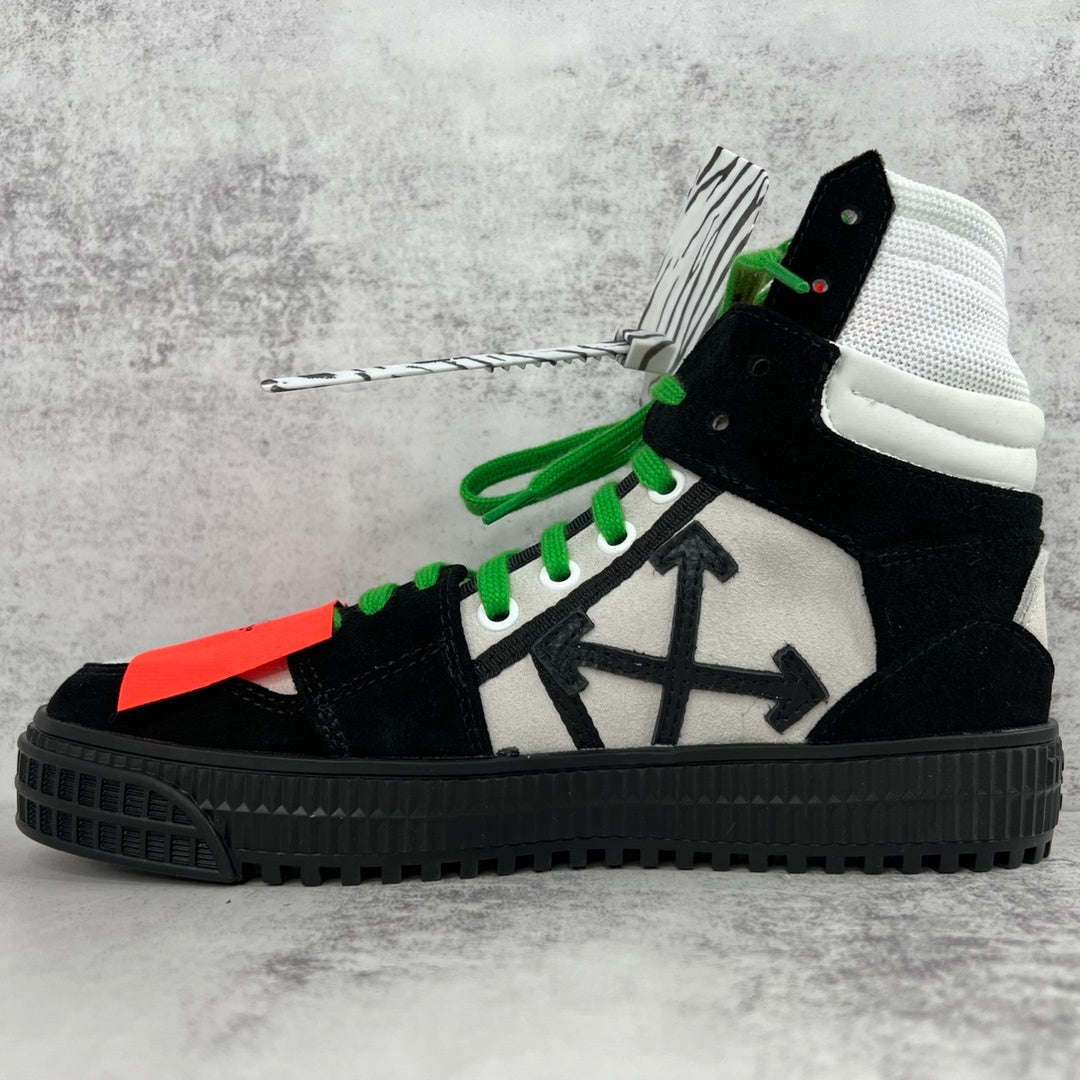 Off-White Off-Court High "White-Black-Green"