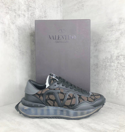 Valentino Garavani Netrunner "Black-Brown Monogram"