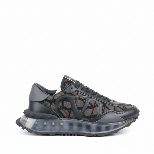 Valentino Garavani Netrunner "Black-Brown Monogram"