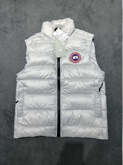 Canada Goose Crofton Down Vest "Silver"