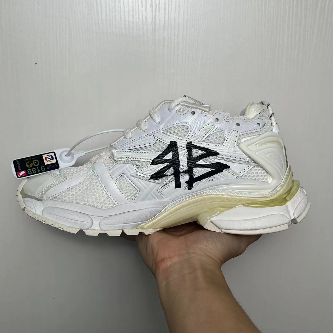 Balenciaga Runner "White Graffiti"