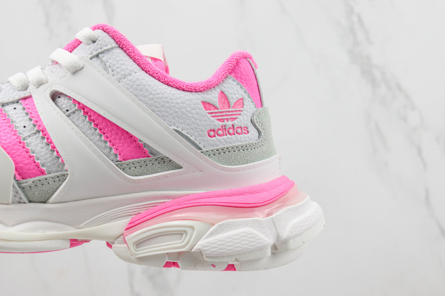 Balenciaga x Adidas Track "White-Pink"
